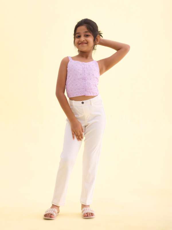 White jeggings online sale