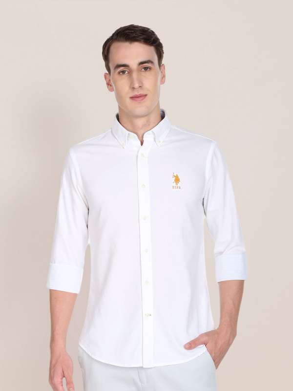 Us Polo Assn White Shirts Buy Us Polo Assn White Shirts online in India