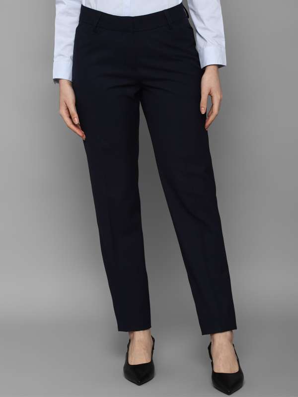 Buy Grey Trousers & Pants for Men by ALLEN SOLLY Online | Ajio.com