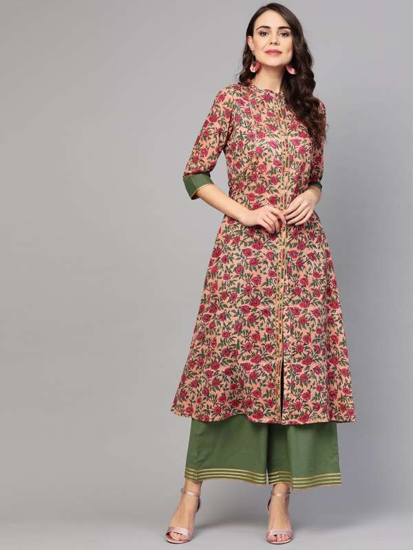 Myntra kurtis store with plazo