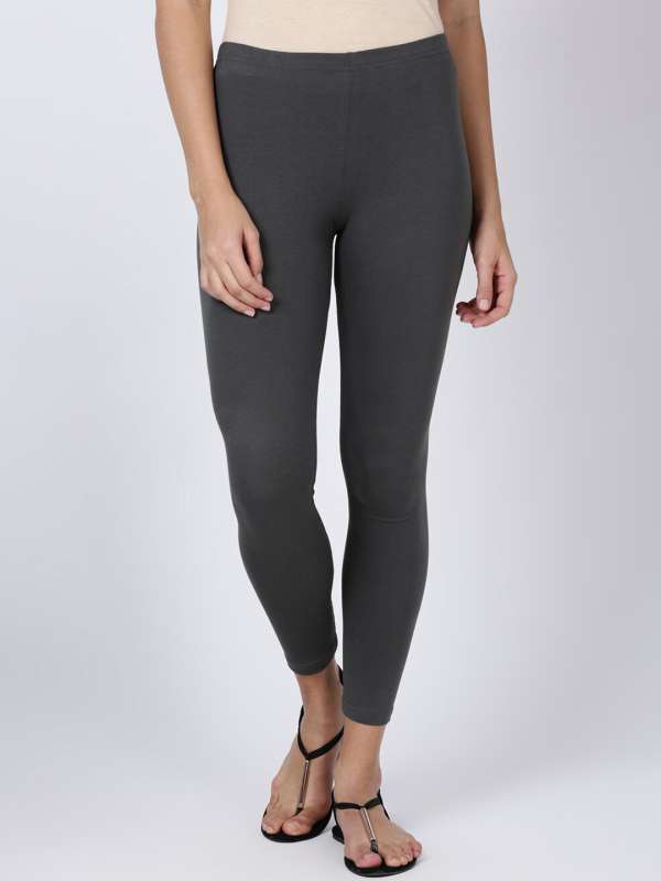 Shop online our Light Beige Solid Spandex Ankle Length Legging for women at  Soch USA & Worldwide