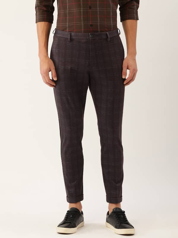 Buy Peter England Slim Trousers online - 694 products | FASHIOLA.in
