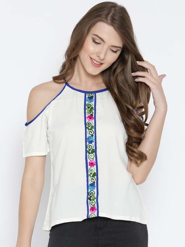 Adidas cold shoulder 2025 top