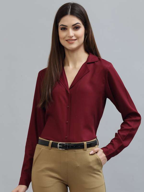 Formal t shirt for ladies shop