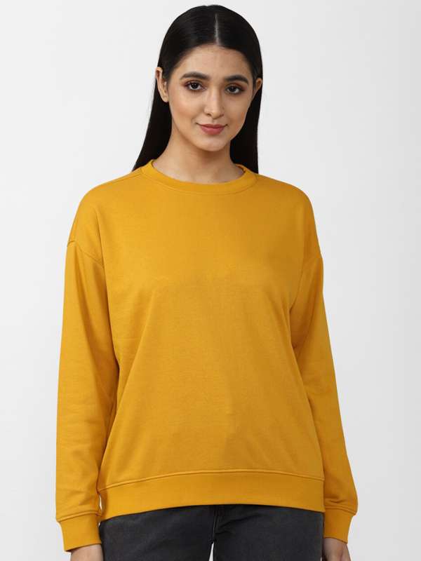 Yellow sweatshirt discount forever 21