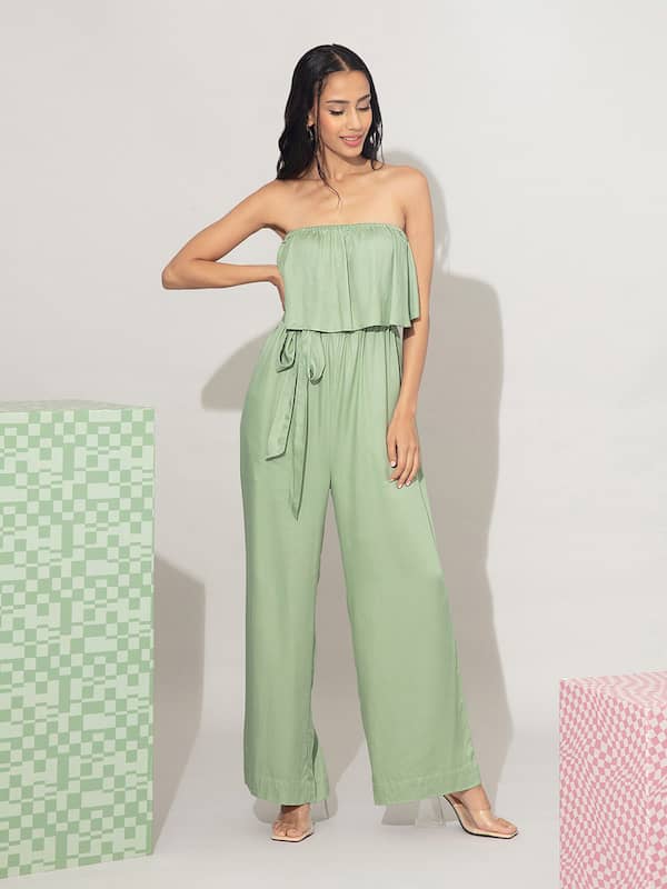 Buy Black Jumpsuits &Playsuits for Women by Cover Story Online | Ajio.com