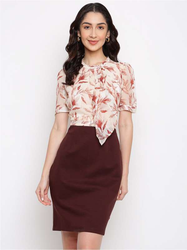 Latin Quarters Ivory Coloured Textured Shift Dress 3703281.htm