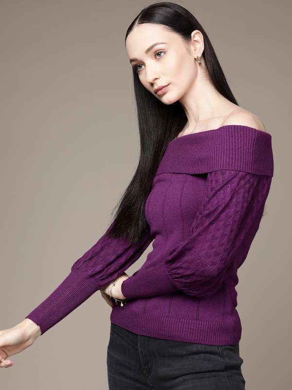 Off the shoulder tunic sweatshirt new arrivals