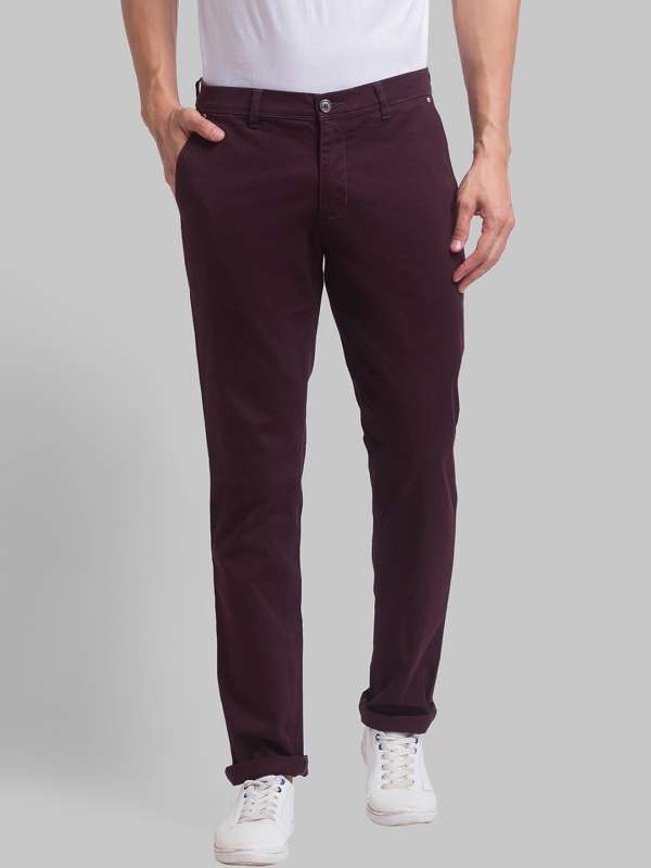Mens pants chinos  dark red P832  MODONE wholesale  Clothing For Men