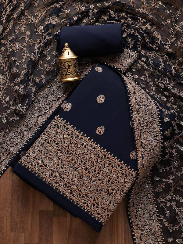 THIRA Crepe Printed Salwar Suit Material Price in India - Buy THIRA Crepe  Printed Salwar Suit Material online at Flipkart.com