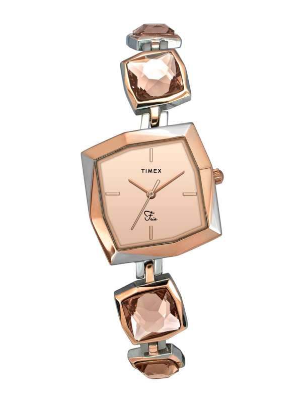 Timex gold watches for ladies deals