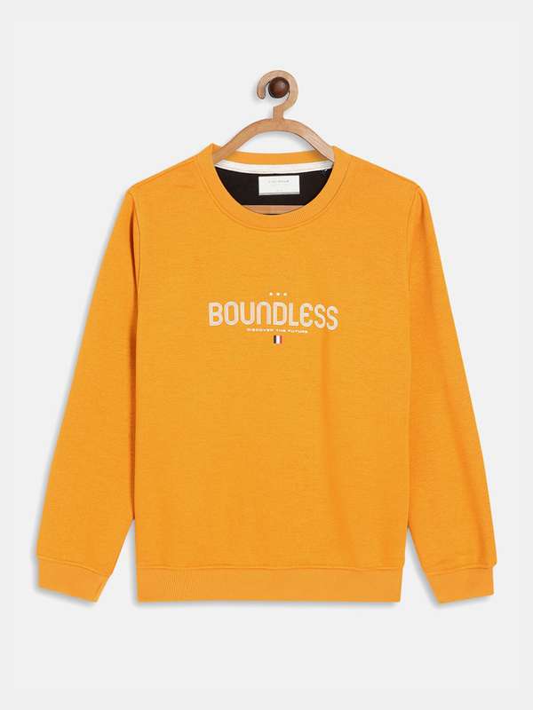 Octave yellow sweatshirt clearance