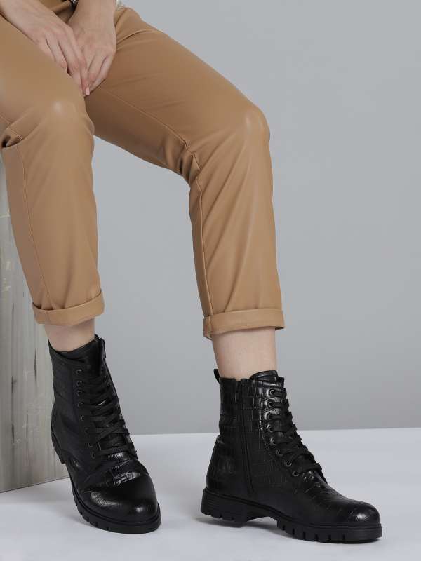 Combat boot cheap crocs