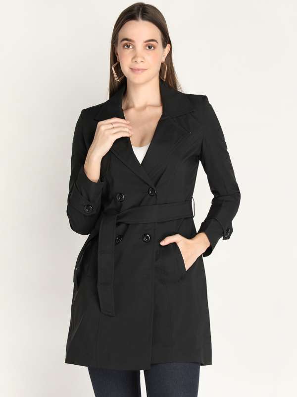 black long coats for ladies
