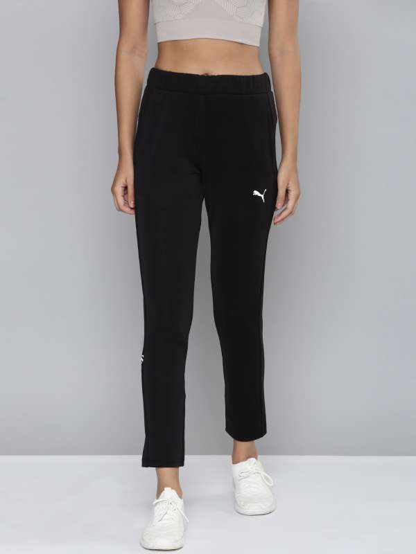 Puma Track Pants Women Black Polyester - Buy Puma Track Pants