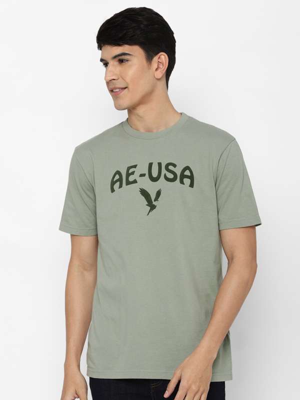 American eagle green t shirt online
