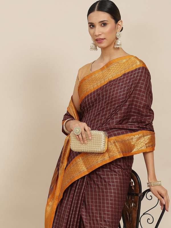 Ishin shop sarees myntra