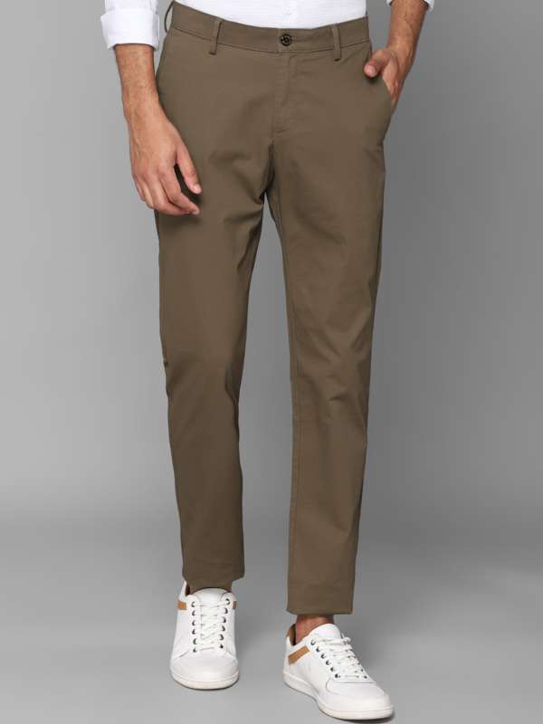 Men Brown Casuals Trousers - Buy Men Brown Casuals Trousers online