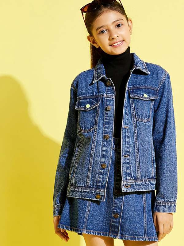discount 78% Blue 4Y KIDS FASHION Jackets Jean Primark jacket 