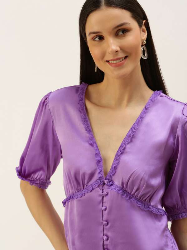 Purple blouse clearance forever 21