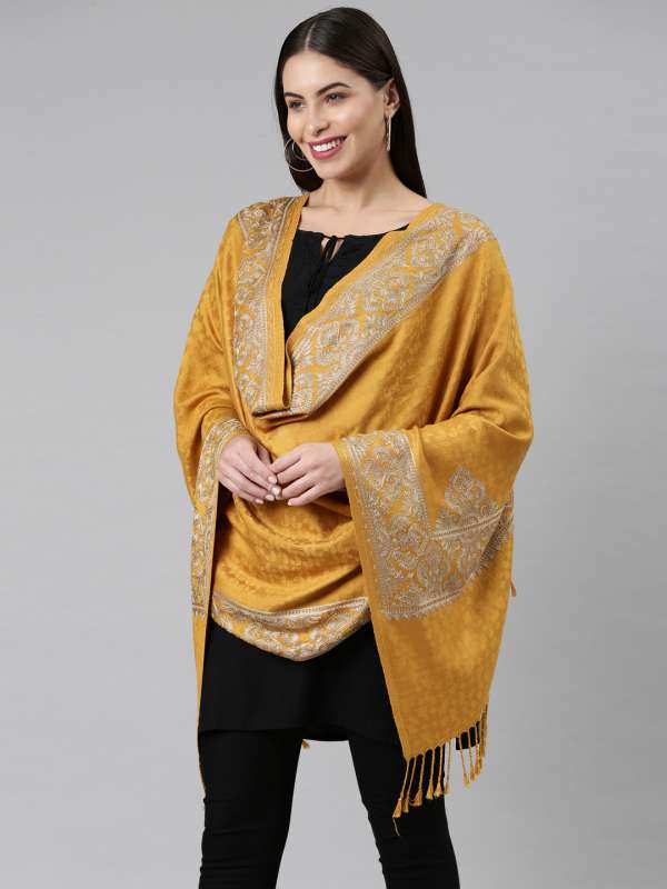 Embroidered shawls online sales