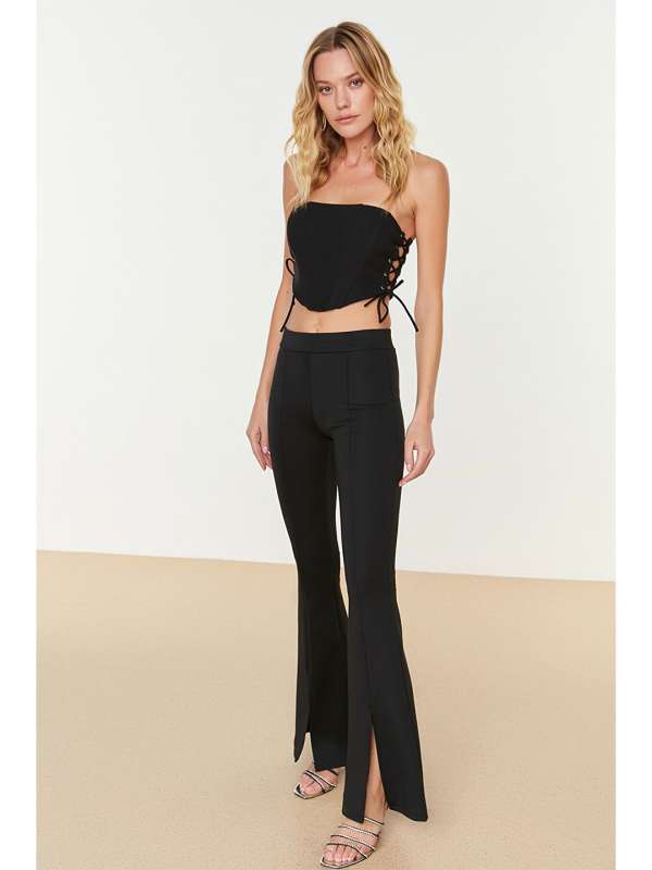 Cami top with pants myntra hot sale