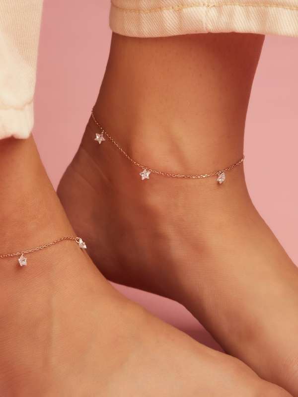 Women Anklet Buy Women Anklets Online in India Myntra