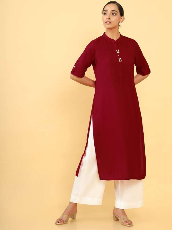 Soch Kurtis Red Kurtas Buy Soch Kurtis Red Kurtas online in India