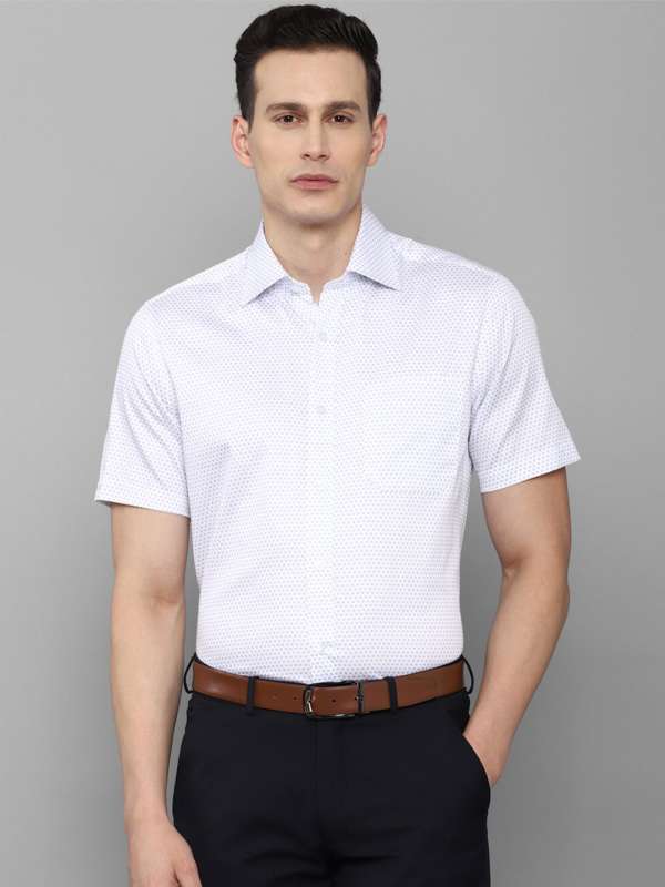 Buy Louis Philippe White Shirt Online - 805368