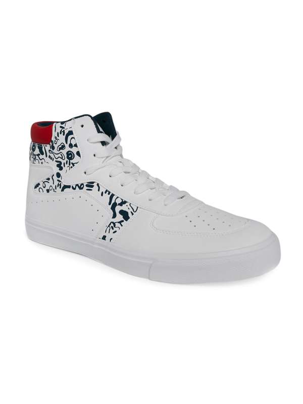 Printed White Casual Shoes Buy Printed White Casual Shoes online