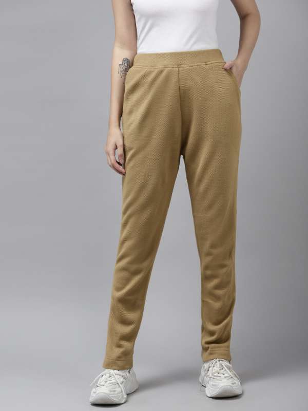 Buy Tokyo Talkies CamelBrown Taperd Fit Trouser for Women Online at Rs449   Ketch