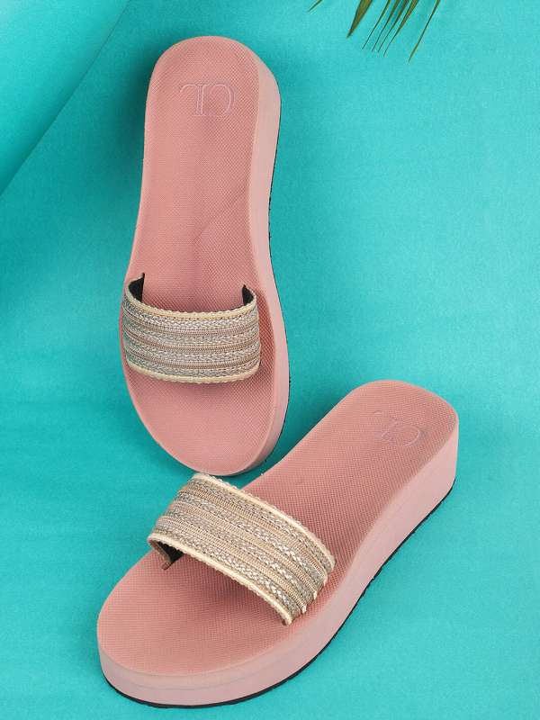 Peach slippers discount