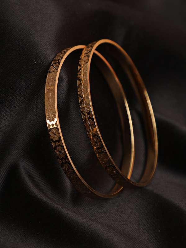 Myntra gold sales plated bangles