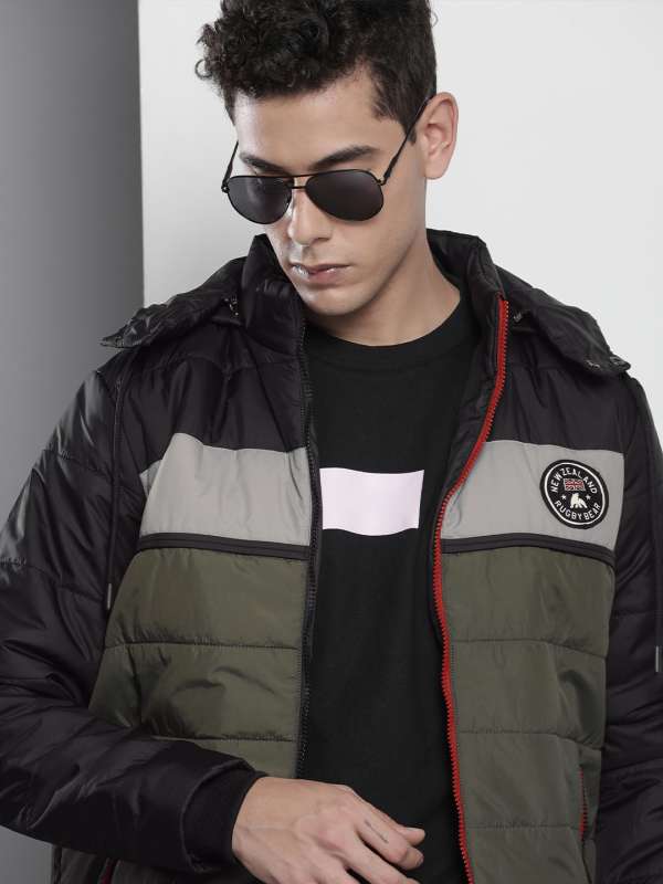 Gap Mens Olive Green Military Jacket With Hidden Hood 7088341.htm