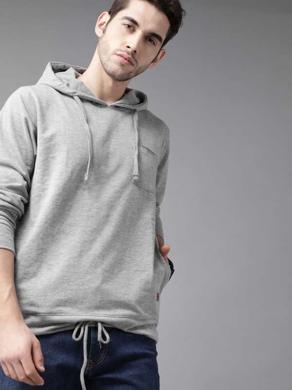 Grey sweatshirt deals for men