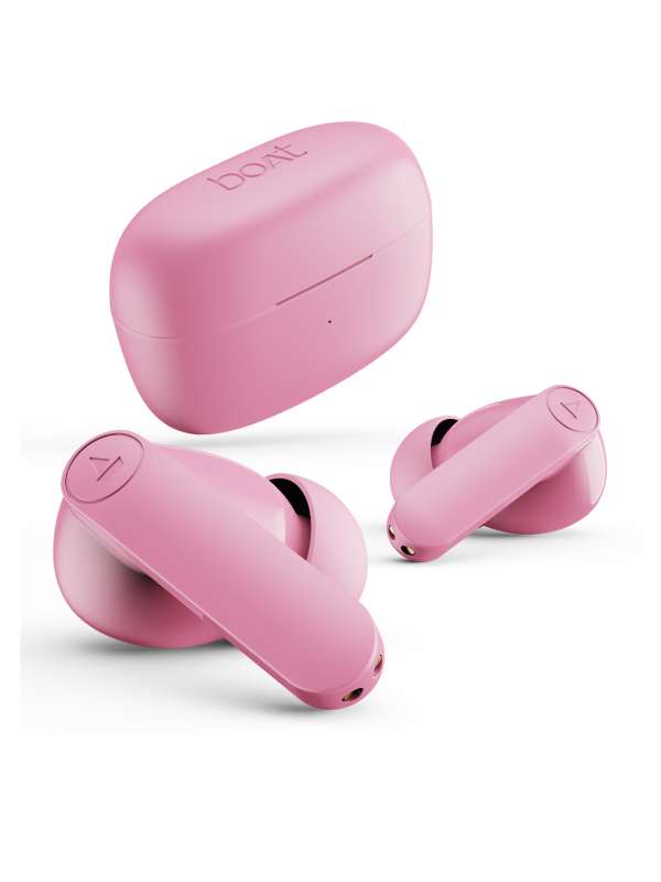 Boat earphones hotsell pink colour