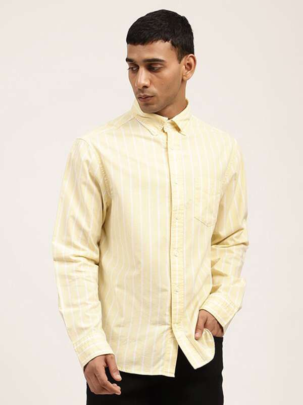 Regular Fit G Patterned Cotton Silk Shirt - GANT