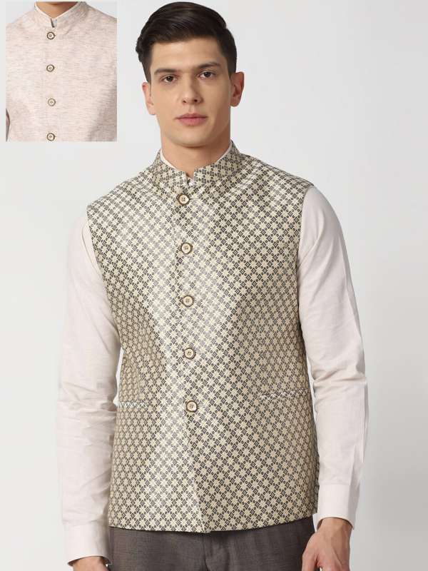 Van heusen cheap nehru jacket