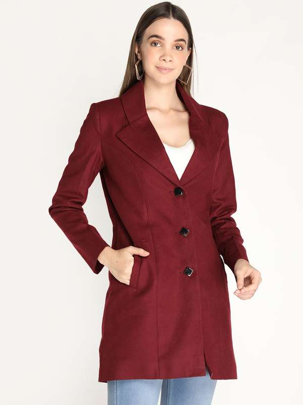 woolen coat for saree