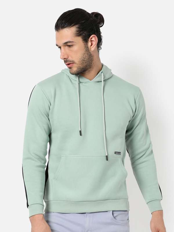 Buy Green Sweatshirt & Hoodies for Men by Campus Sutra Online