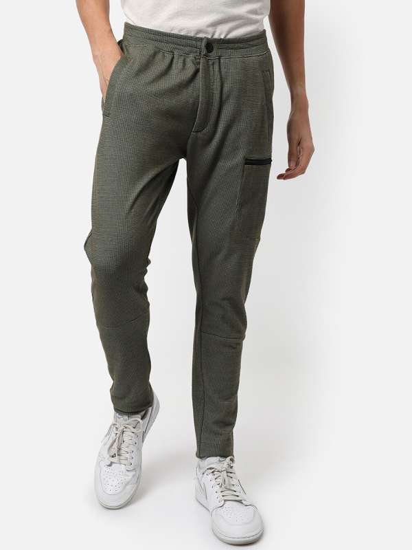 Men's Charcoal Solid Warm Winter Fleece Joggers – Fitkin
