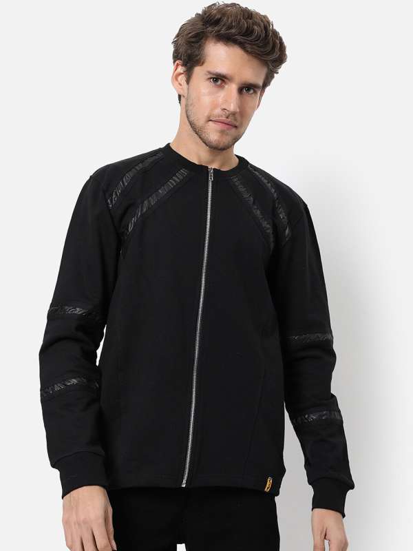 Round neck hotsell jacket mens