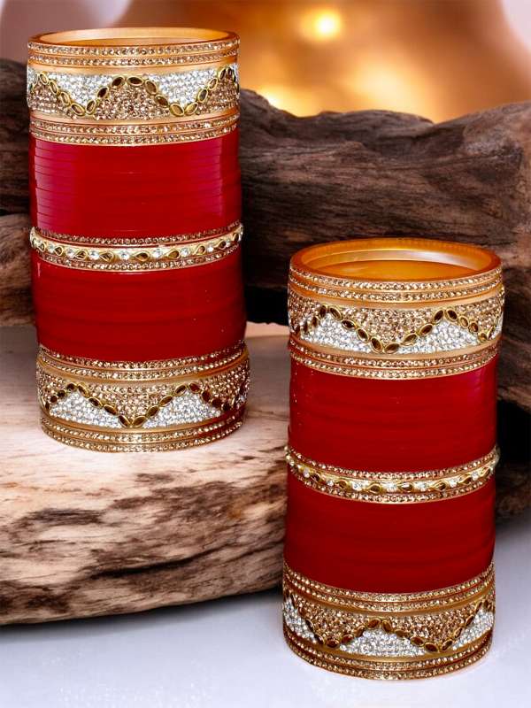 Buy Bridal Maroon Chura at Best Price Online in India Myntra
