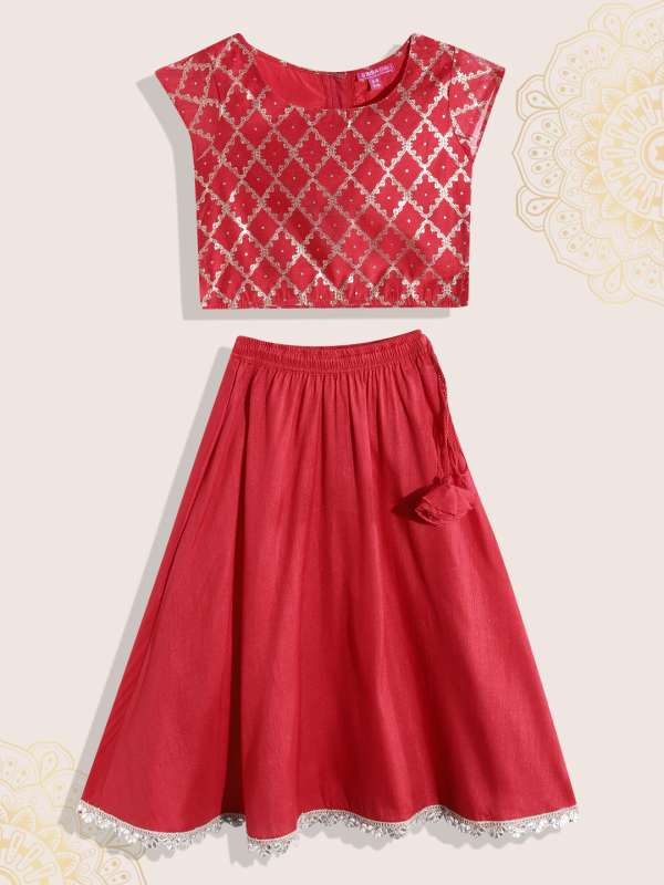 Kids Lehenga Choli Chhota Bheem Biba Buy Kids Lehenga Choli Chhota Bheem Biba online in India