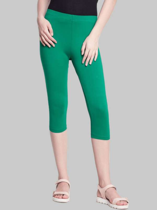 Olive green capri leggings shop
