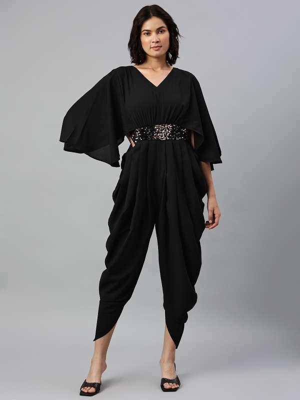 Jumpsuit with shrug myntra hotsell