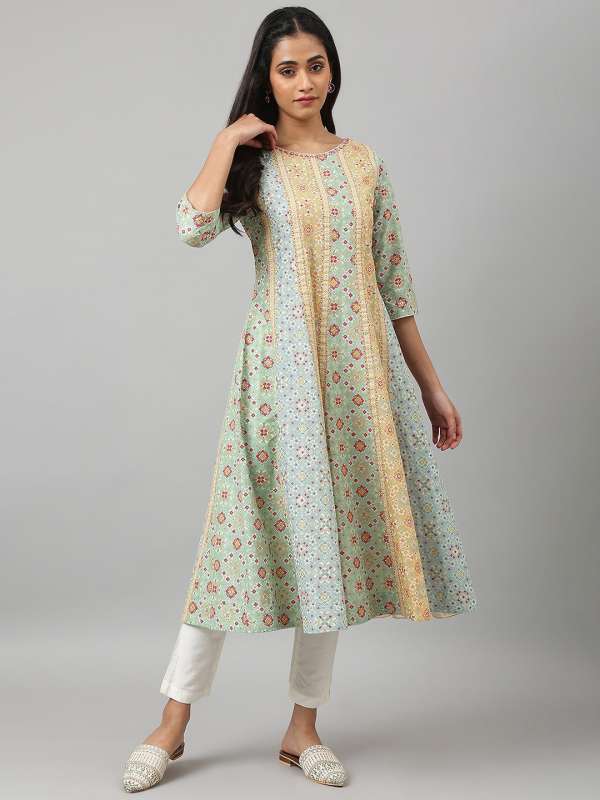 W for woman women's anarkali kurta top