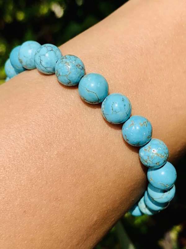 Turquoise Blue Bracelet Buy Turquoise Blue Bracelet online in India