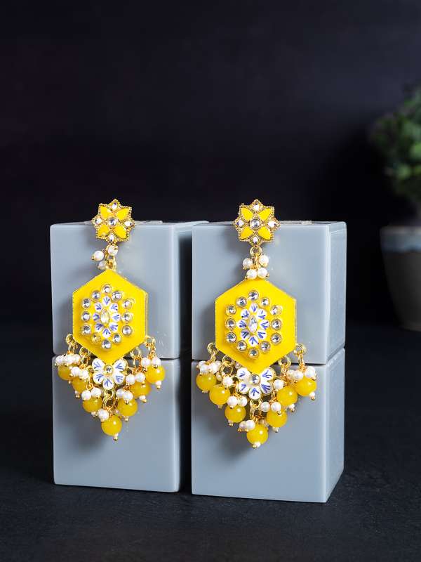 Single stone new arrivals earrings online