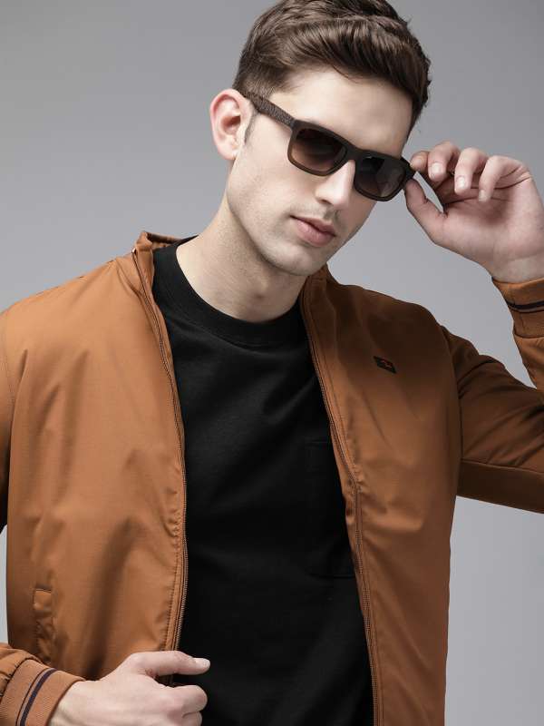 Spykar jackets leather on sale